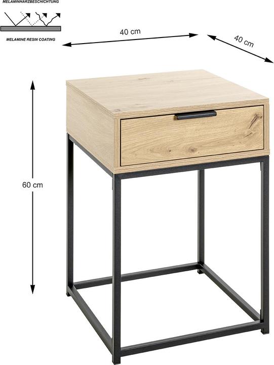 Actual product image HAKU Möbel Console (40 x 40 x 60 cm)