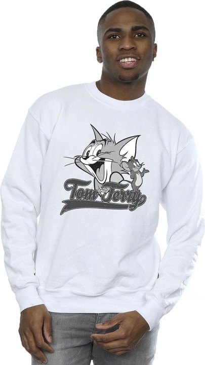 Image du produit Tom & Jerry - Sweat GREYSCALE SQUARE - Homme (M)