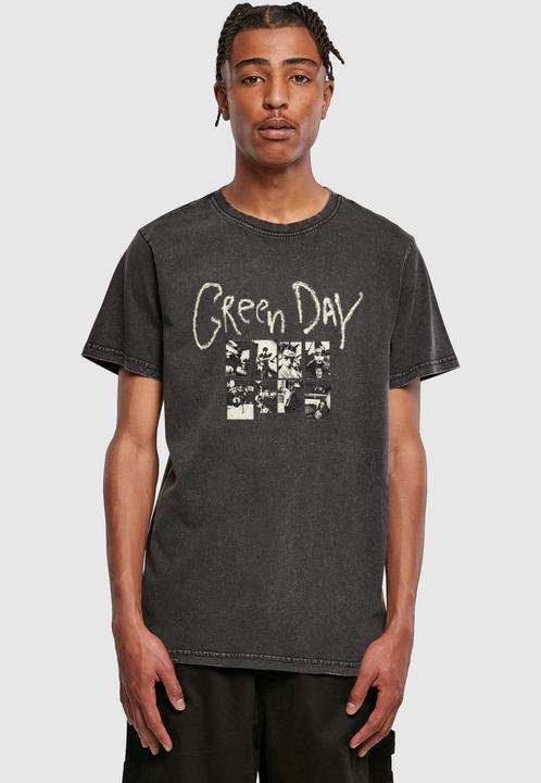 Produktbild Merchcode Green Day Collage Acid Tee - 190645 (M)