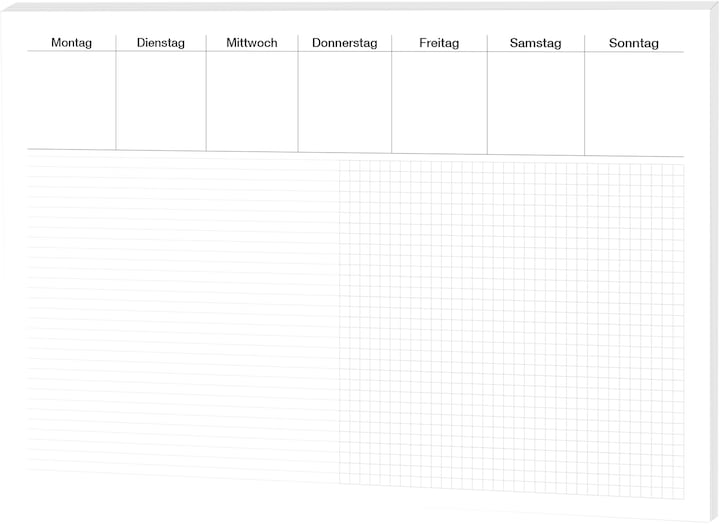 Image du produit Rnk 46616 Office Sous-mains en papier- 60x42cm, 30 feuilles quadrillées/lin (60 x 42 cm)