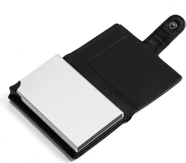 Immagine prodotto MU Style Herren Kartenetui RFID Nappa Leder Series mit Kartenauswurf