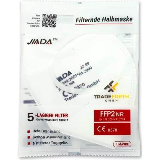 Jiada, Maschera respiratoria, FFP2-Maske (10er-Pack) (FFP2, 10 x)