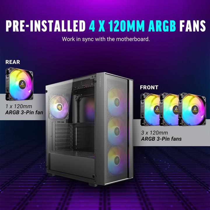 Actual product image Antec AX65 (ATX, ITX, mATX)