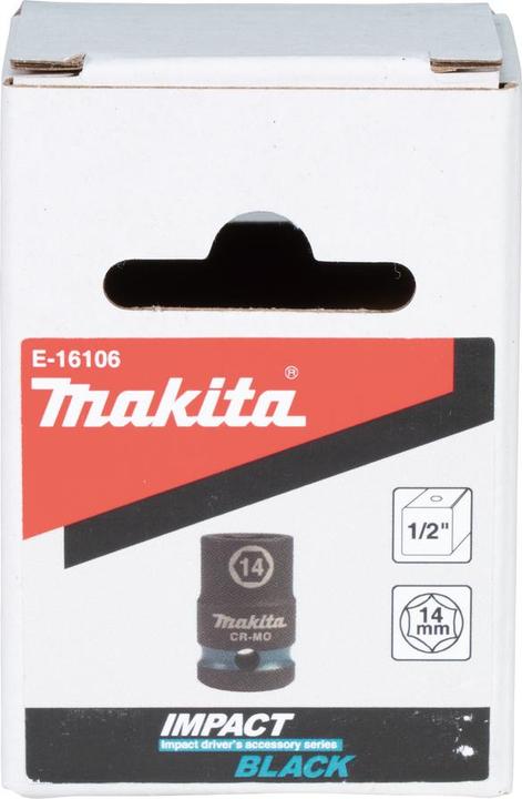 Produktbild Makita Steckschlüssel SW14 Impact Black (14 mm)