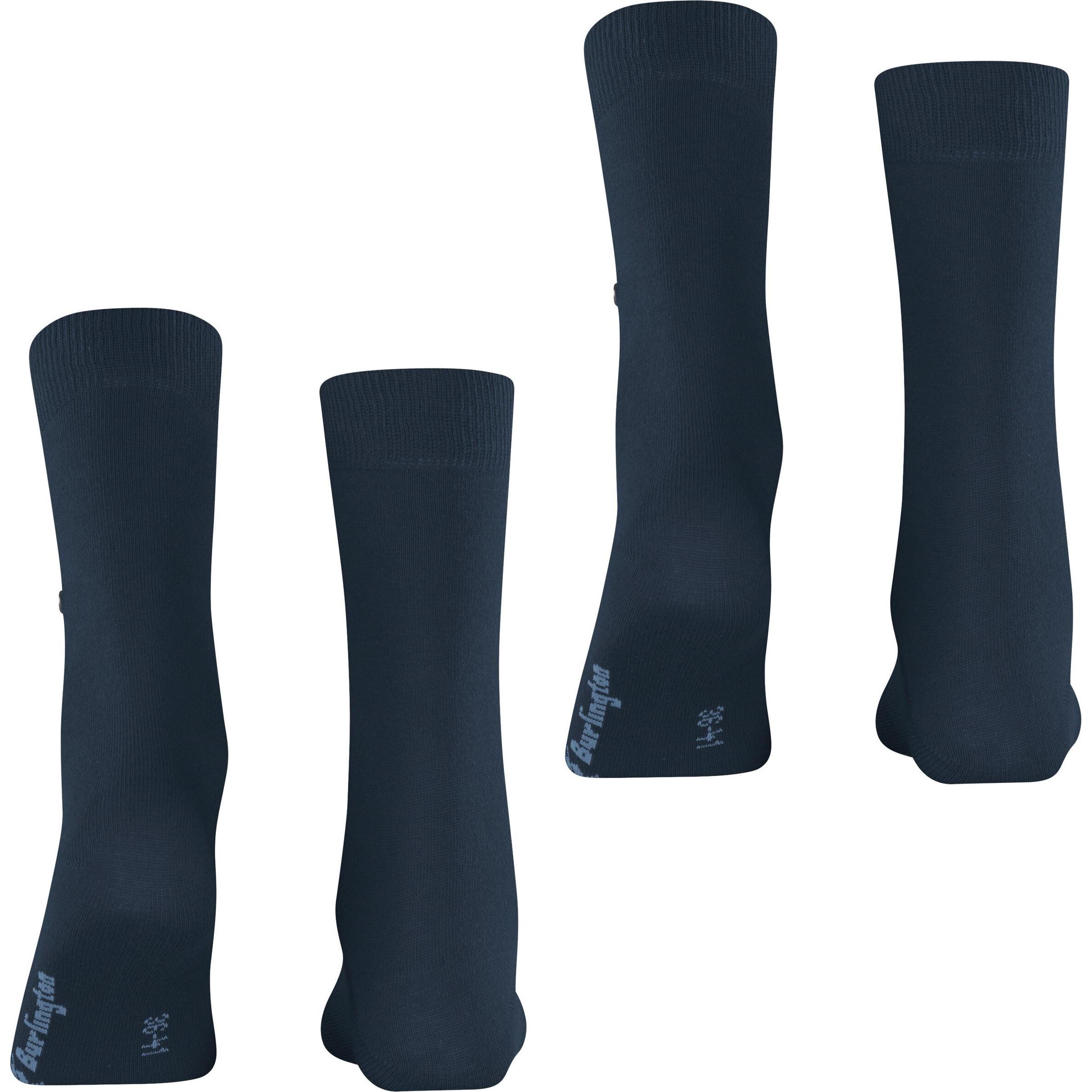 Thumbnail - Burlington, Damen, Socken, Everyday, Blau, (2er Pack, 36 - 41)