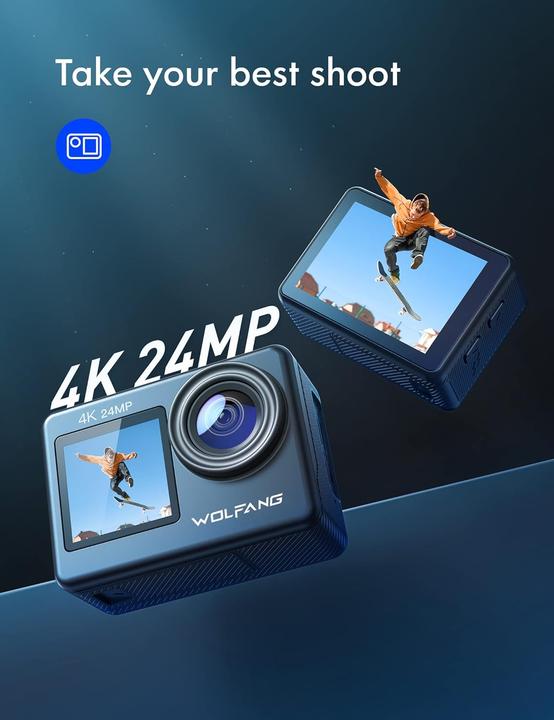 Actual product image Wolfang GA200 underwater camera (30p, Wi-Fi)