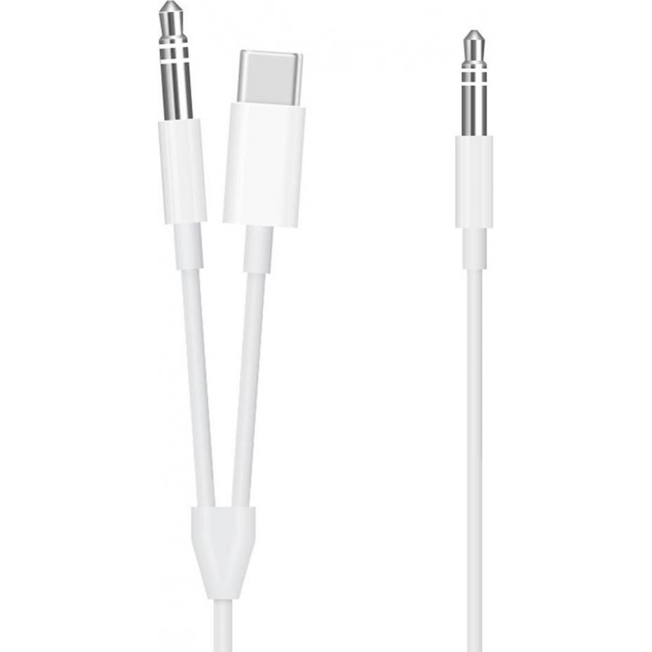 PowerGuard USB-C – 3.5mm Klinke (1 m, USB, 3.5mm Klinke (AUX)), Audio Kabel