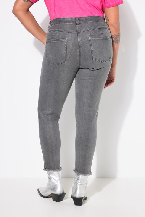 Actual product image Angel of Style Skinny-Jeans, Slim Fit, Sterne-, Destroy-Patches, 5-Pocket (54)