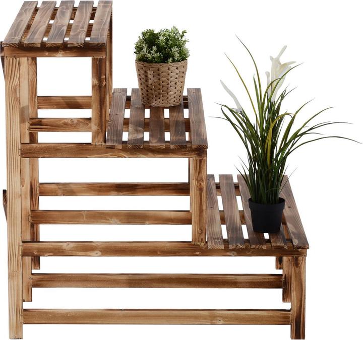 Produktbild Outsunny Pflanzentreppe mit 3 Stufen