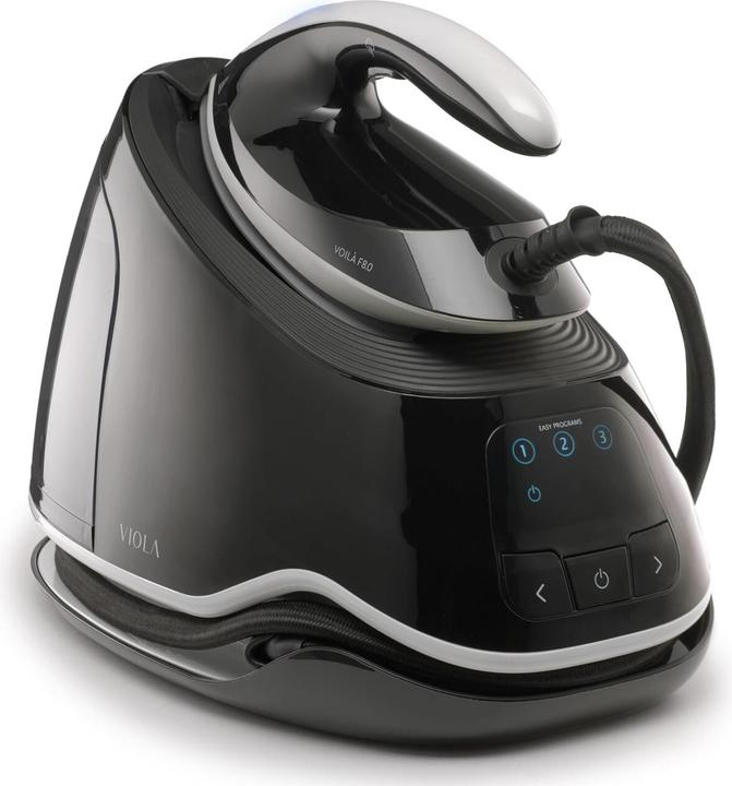 Actual product image Viola Dampfbügeleisen mit Dauerbeladung, 8 Bar Druck, Anti-Kalk, automatische Programme (400 g/min)