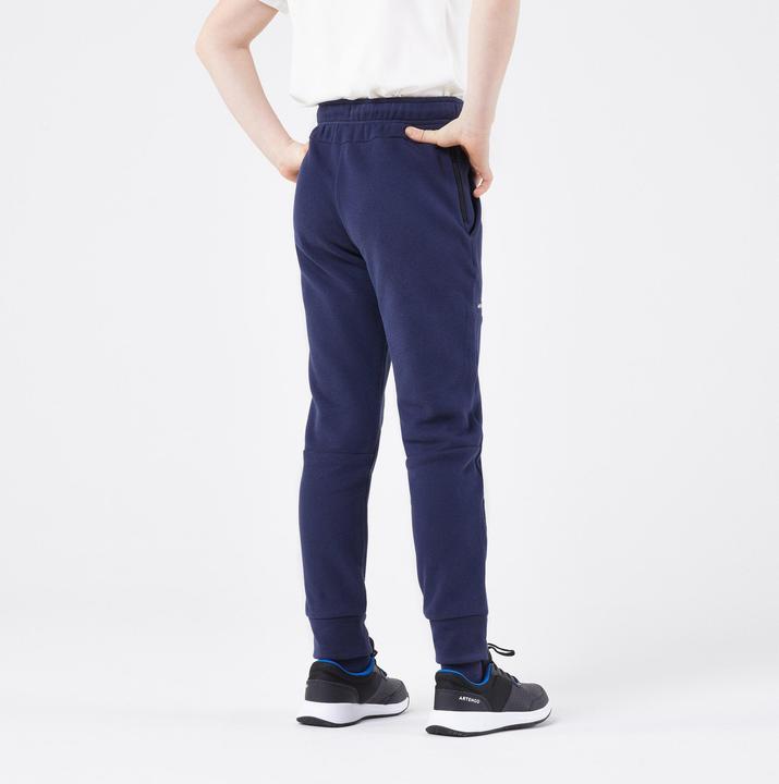 Image du produit Artengo Pantalon de Tennis Enfant avec fermeture éclair au bas des jambes - TPA TH Junior bleu