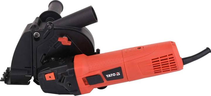 Actual product image Yato Professional wall groover, powerful 1700 Watt with 10500 rpm, incl. 2x Ø 125 mm diamond cutting