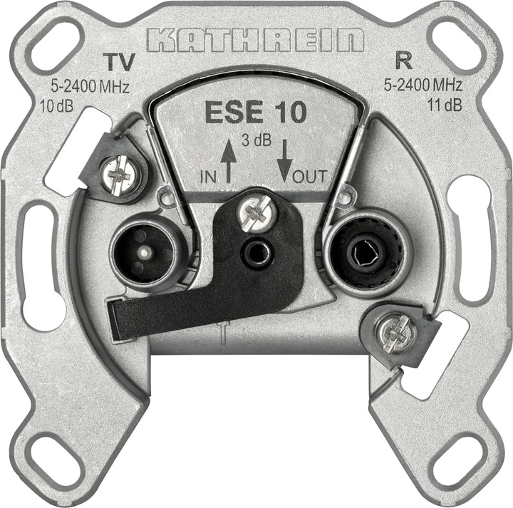 Actual product image Kathrein ESE 10 antenna socket for TV/satellite/radio (Plug socket)