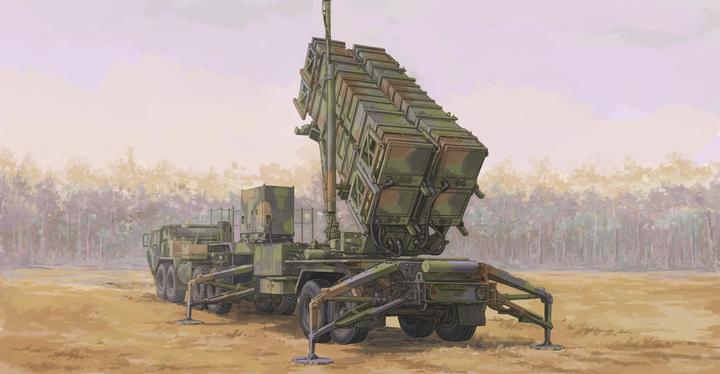 Actual product image Trumpeter M983 HEMTT & M901 Launching Station w/MIM-104 Patriot SAM System (PAC-2)