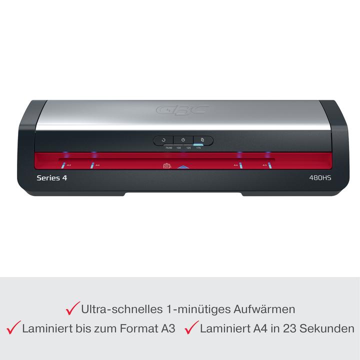 Actual product image GBC Laminiergerät 480HS (75 - 175 µm, A3)