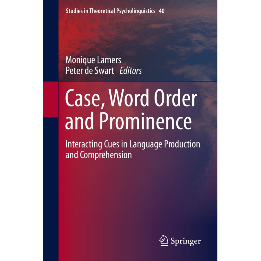 Case, Word Order and Prominence, Fachbücher