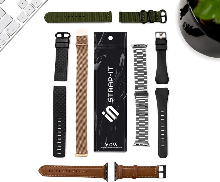 Actual product image Strap-it Bracelet (18 mm, Nylon, Venu 2S)