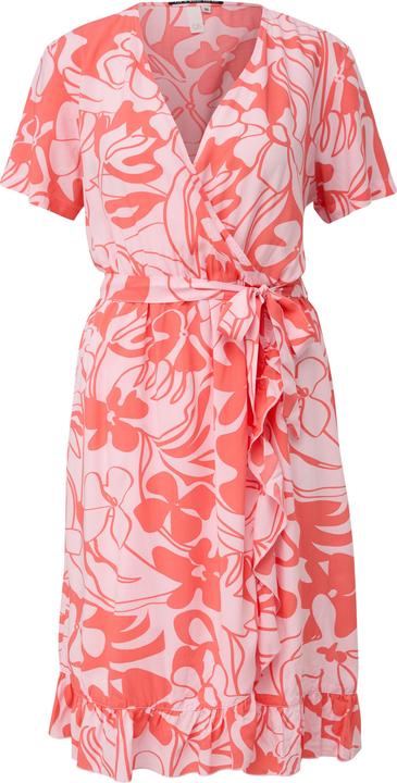 Produktbild s.Oliver Kleid Midi-Kleid mit Volants (32)