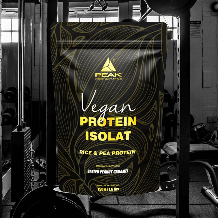 Image du produit Peak Ice Works Isolat de protéines végétalien (Caramel d'arachide salé au caramel, 1 x, 750 g)