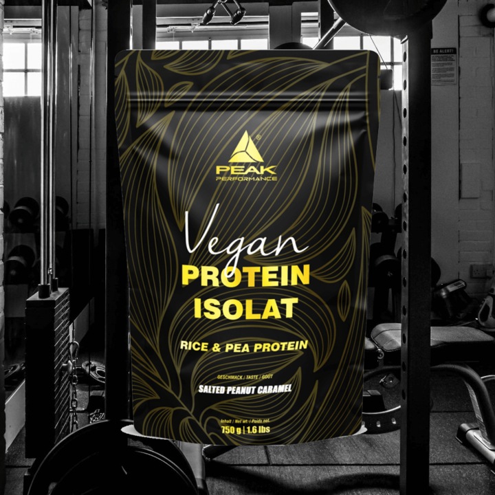 Actual product image Peak Ice Works Vegan Protein Isolate (Salted Peanut Caramel, 1 pcs., 750 g)