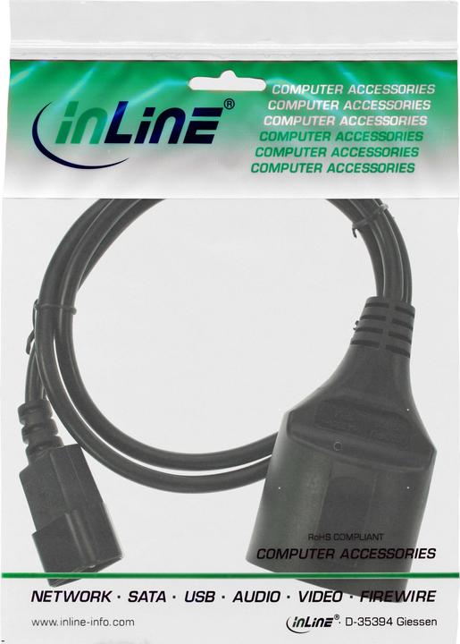 Image du produit InLine Câble de l'adaptateur secteur (3 m)