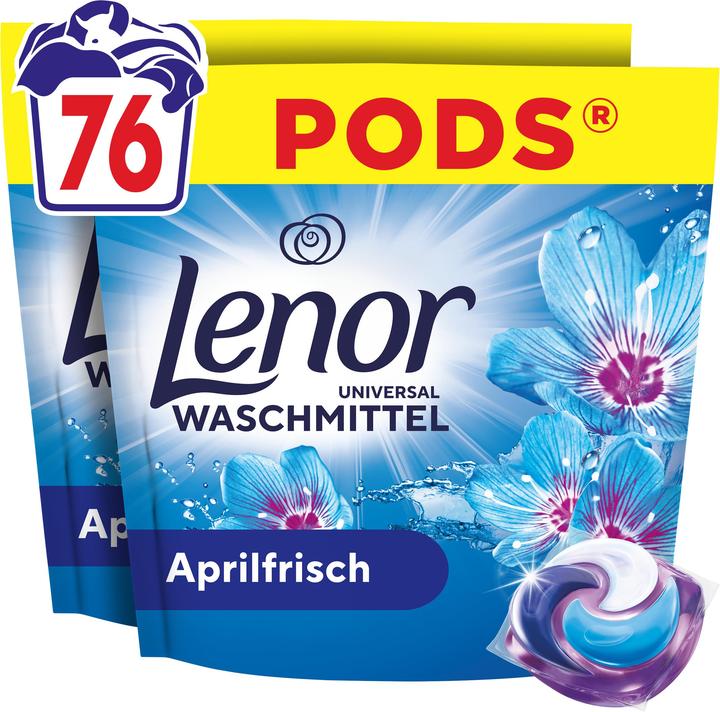 Produktbild Lenor Pods (76 Waschgänge, Waschpods)