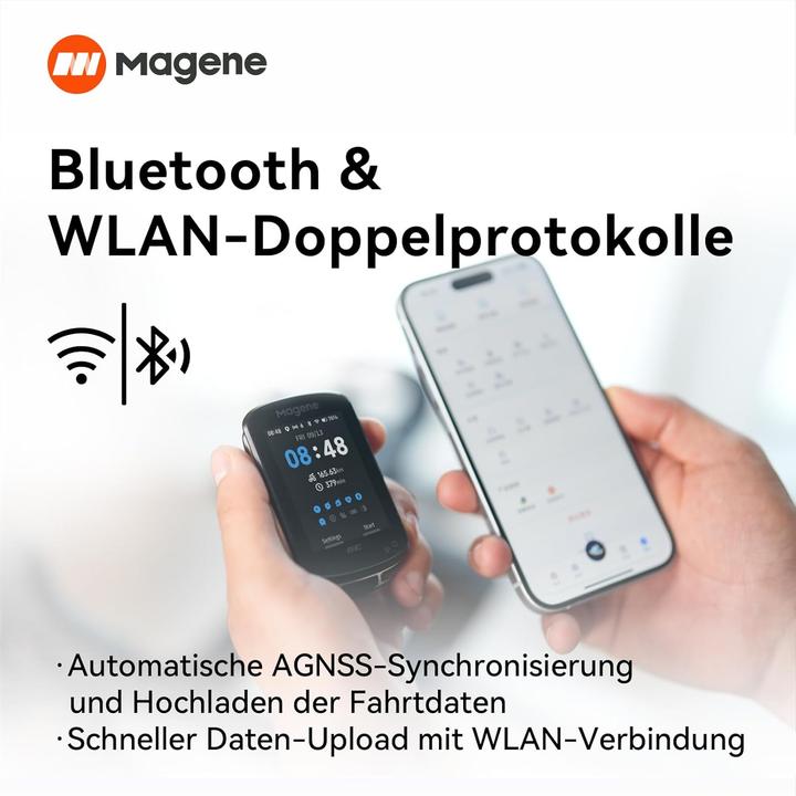Produktbild Magene GPS Velocomputer mit Streckennavigation