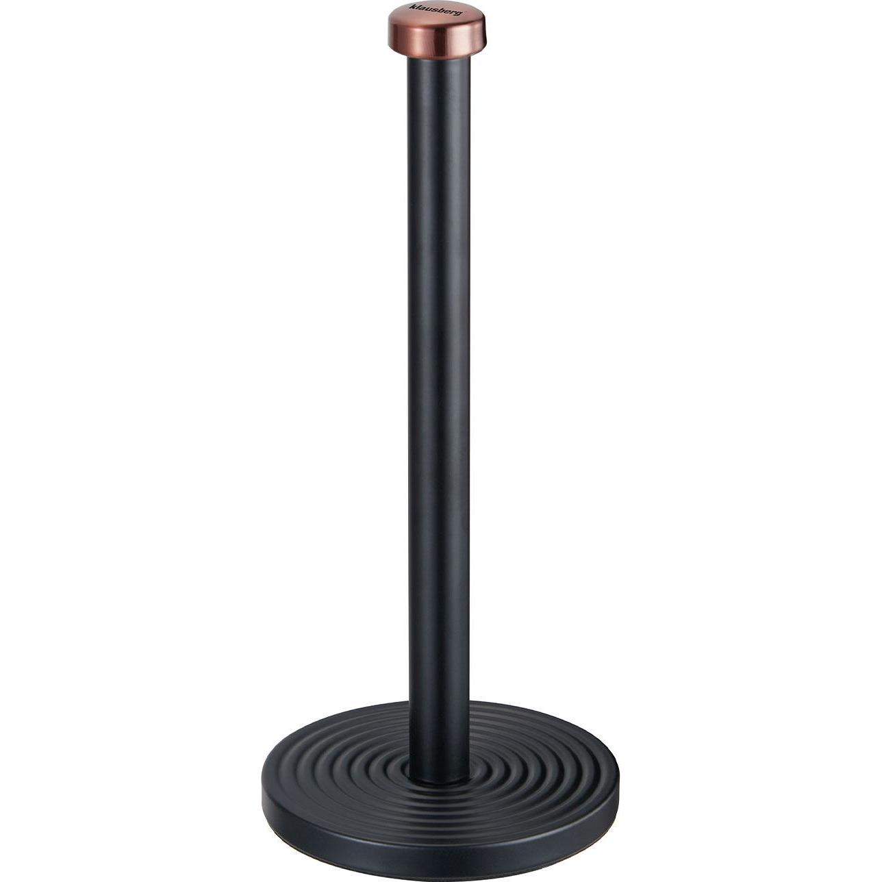 Klausberg Küchenrollenhalter, Küchenrollenhalter, Schwarz