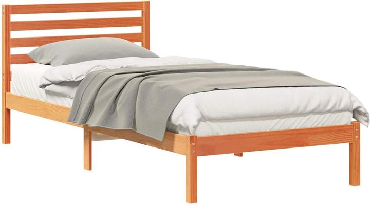 Produktbild vidaXL Plattformbettgestell (100 x 210 cm)