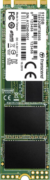 Actual product image Transcend 830S (512 GB, M.2 2280)