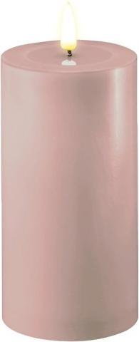 Immagine prodotto Deluxe Homeart Candela a colonna LED - Rosé 7,5 x 15 cm (1 x)