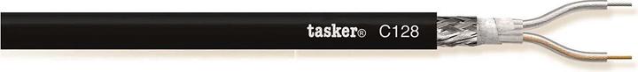 Produktbild Tasker C128-Black 100m 2 x 0.35 mm2 microfoonkabel, diameter 6.3 mm (100 m)