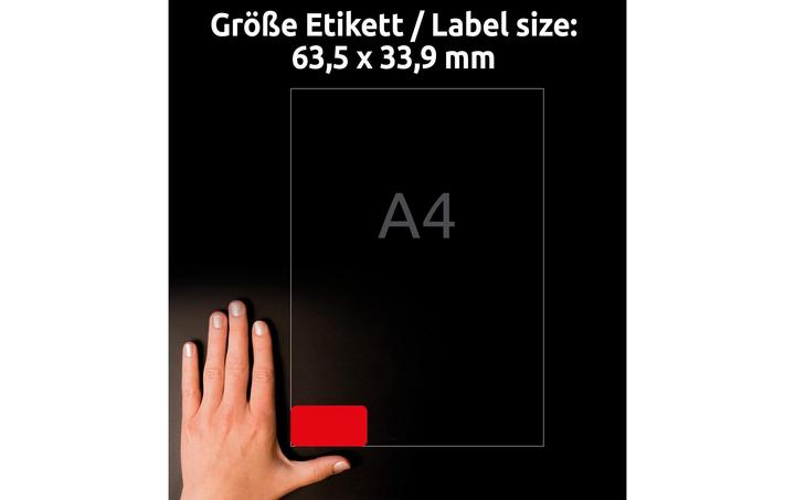 Produktbild Avery Farbige Etiketten, ablösbar