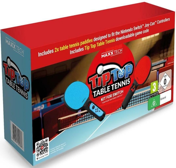 Image du produit Maxx Tech Tip-Top Table Tennis SWITCH CiaB + raquette