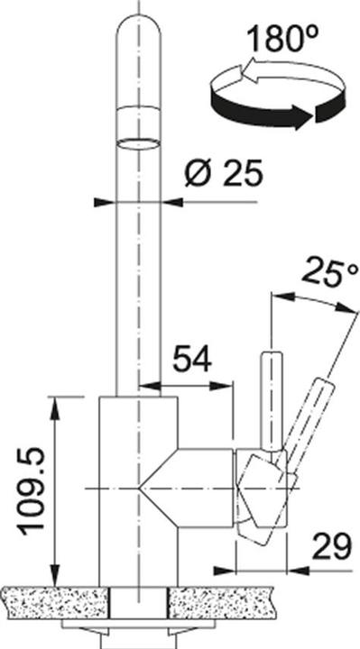 Actual product image Franke Fittings cube