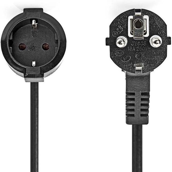 Immagine prodotto Fuj Tek 1-piece extension cord, 15 m, black (15 m)