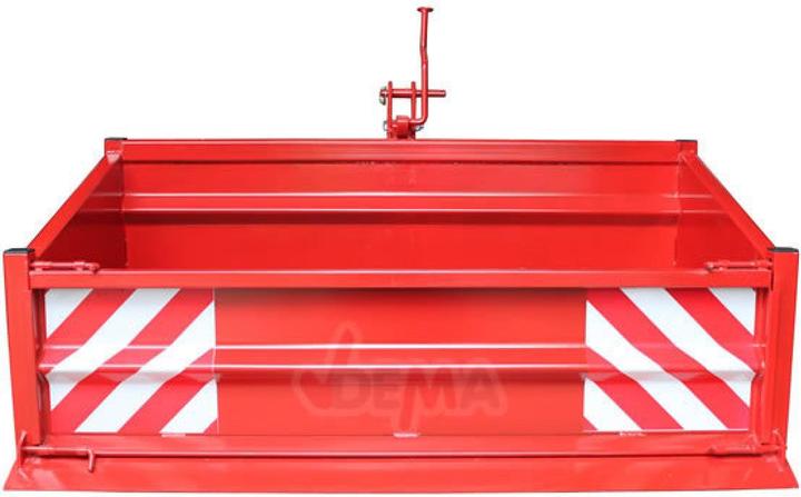 Dema Heckcontainer Typ 1500 S / K1- rot (550 l)