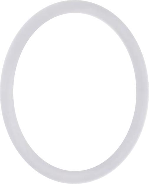 Immagine prodotto Star Piercing O-ring trasparente (senza ottone, Silicone)