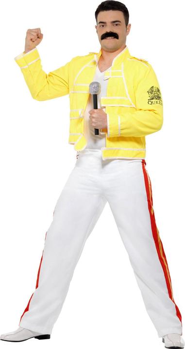 Produktbild Smiffys 80er Jahre Queen - Freddie (M)
