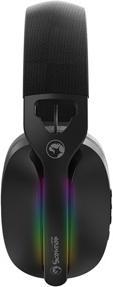 Image du produit Marvo Pulz 70W Casque de jeu, noir, tri-mode (Filaire, Sans fil)