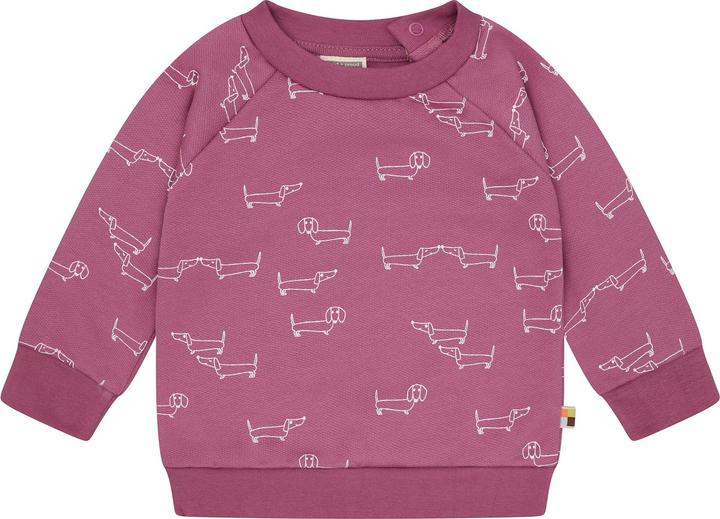 Actual product image loud + proud Babys & Kinder Sweatshirt mit Alloverdruck (122, 128)