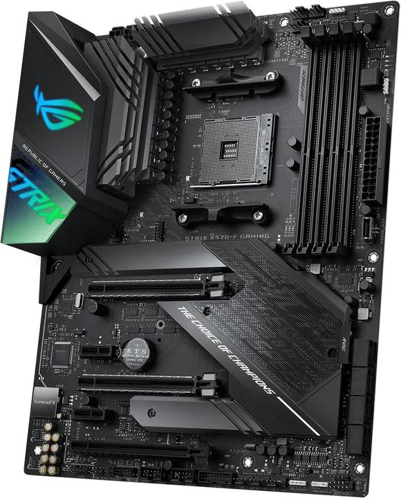 Actual product image ASUS Rog Strix X570-F Gaming (AM4, AMD X570, ATX)