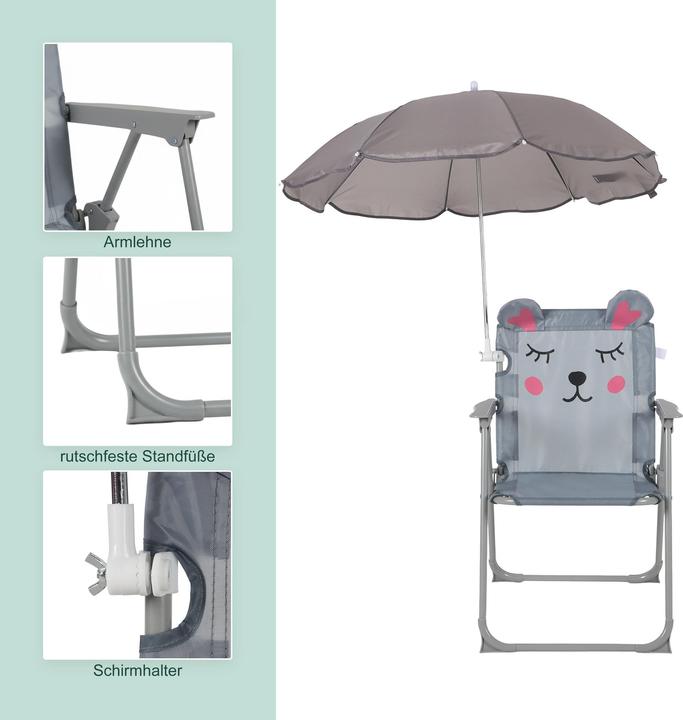 Produktbild Relaxdays Kinder-Klappstuhl