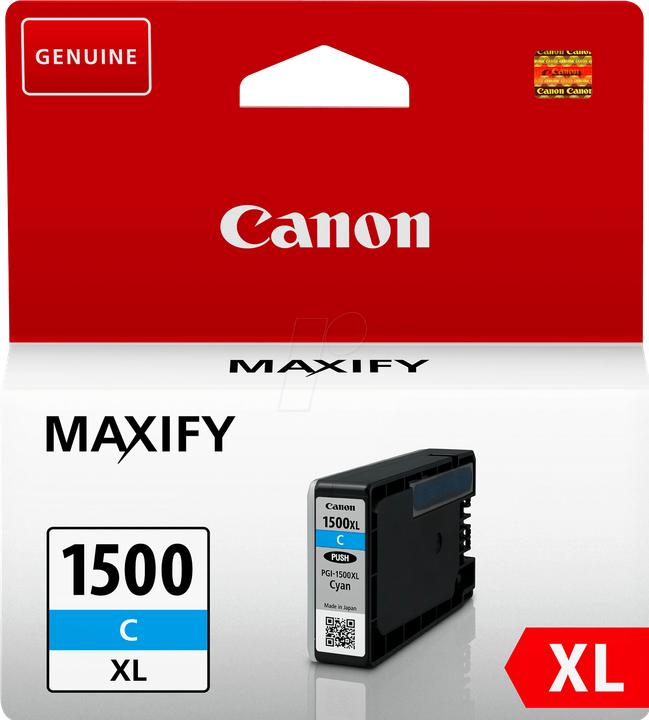 Image du produit Canon Encre/PGI-1500XL Cartouche CY BLIST+SEC (C)