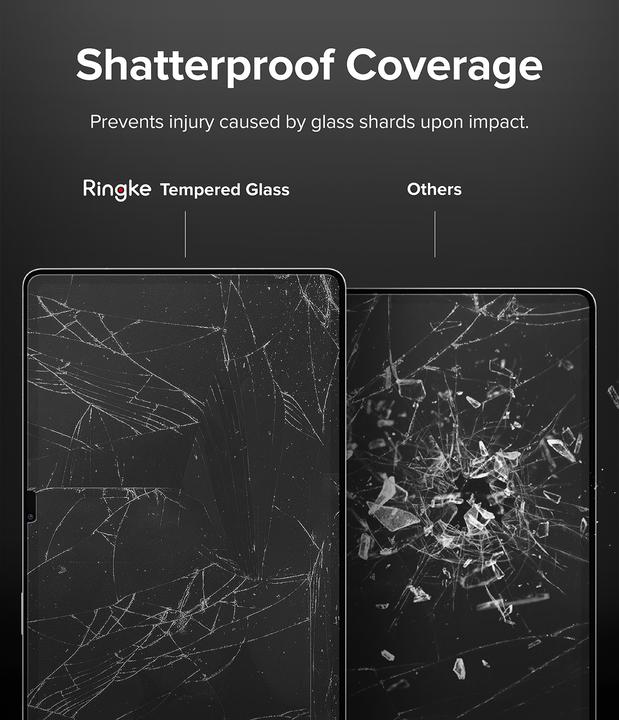 Produktbild Ringke Galaxy Tab S8+ / S7+ / S7 FE Screen Protector Invisible Defender Tempered Glass Transparent (1 Stk., Samsung Galaxy Tab S7 FE, Samsung Galaxy Tab S7+, Samsung Galaxy Tab S8+)