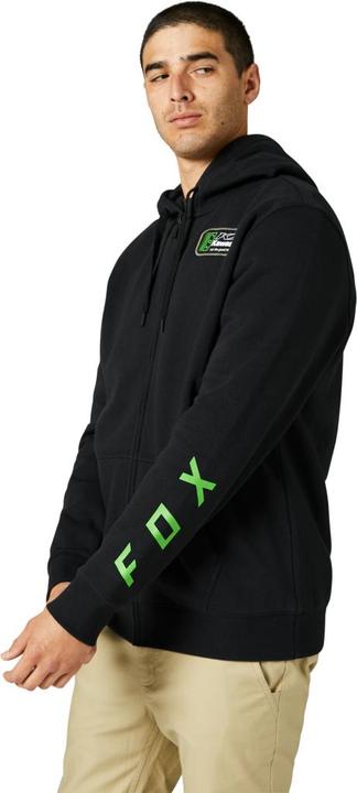 Actual product image Fox Hoody 22 Kawi Zip Blk S (S)