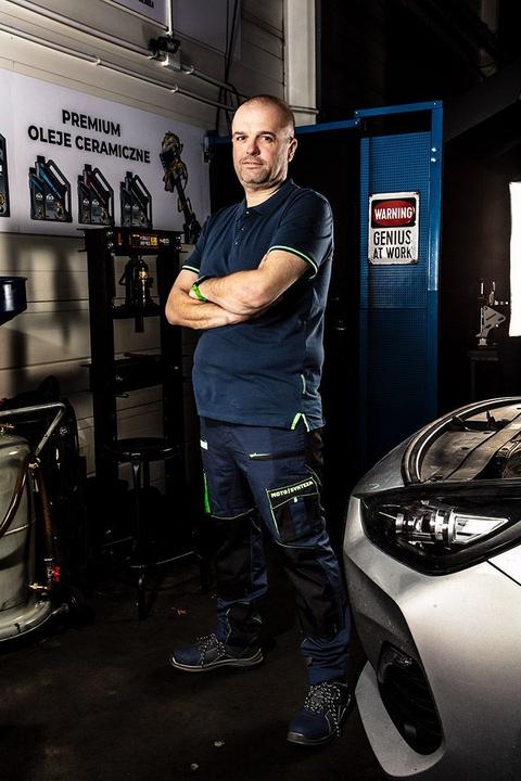 Actual product image Neo Motosynthesis Poloshirt, 100% Baumwolle Ripstop, Grösse XXL (XXL)