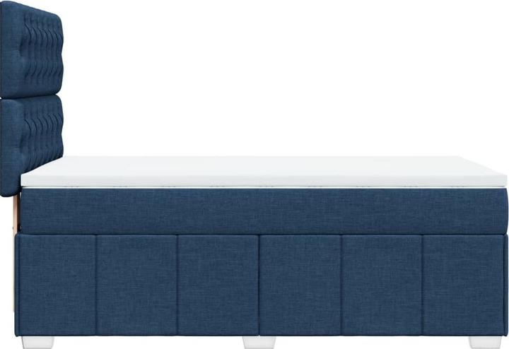 Produktbild vidaXL Bo x springbett mit Matratze 100 x 200 cm Stoff (100 x 200 cm)
