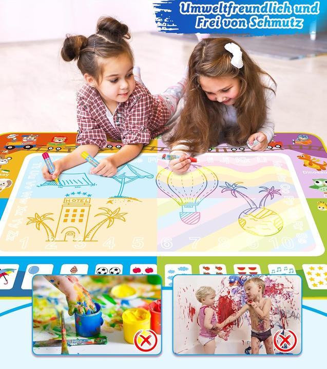 Actual product image Lenbest Wasser Doodle Matte (150 x 100 cm)