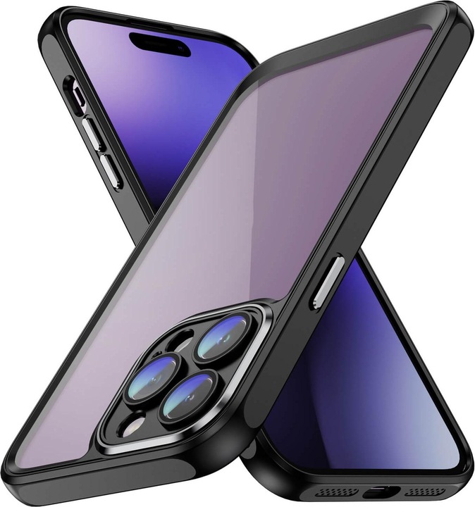 Actual product image Cover-Discount iPhone 15 Pro Max - Case with camera protection black (Apple iPhone 15 Pro Max)